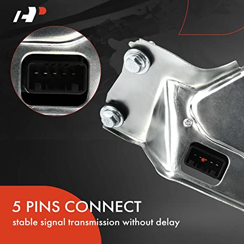 A-Premium Rear Windshield Wiper Motor Compatible with Honda Pilot 2009-2015, 3.5L, Sport Utility, 5-Pin, Replace# 76700SZAA01 by A-Premium - Image 5