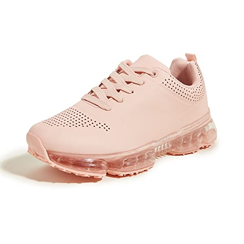 Image of LUCKY STEP Women Air Cushion Fashion Sneakers | Breathable Casual Comfortable Lightweight Walking Shoes