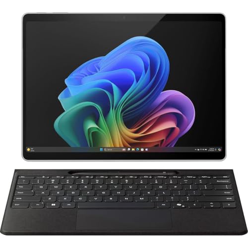 Image of Microsoft Surface Pro for Business 2-n-1 Laptop /Tablet Windows 11 Pro Copilot+ PC, 13 inch Qualcomm Snapdragon X Elite, 16GB RAM, 512GB SSD Storage, Platinum 5G