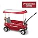 Radio Flyer Deluxe All-Terrain Family Wagon (Amazon Exclusive) (3106) , Red