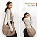 Puffer Tote Bag for Women Large Quilted Tote Bag Quilted Carryall Bag Soft Puffy Crossbody Bag Hobo Handbags Puff Purse