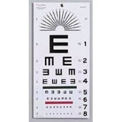 Graham-Field Health (A) Illiterate Eye Chart 22 X11