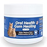 Oral Health for Cats, Cat Gingivitis Treatment, Reduce Gum Inflammation, Redness & Pain, Combats Gum Disease, Natural Plant-Based Active Formula, Cat Oral Care, Gums Health Treatment, 4 oz