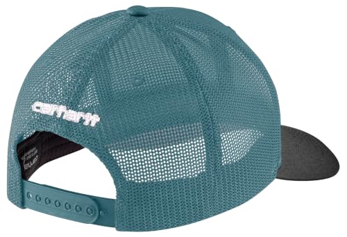 Image of Carhartt Men's Rugged Flex Twill Mesh-Back Logo Patch Cap