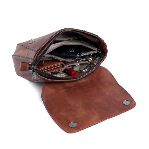 EXOTIC brown sling bag – image 6