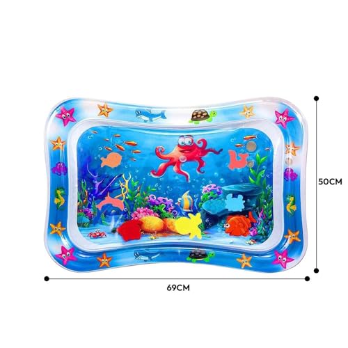 Image of StarAndDaisy Water Mat /playmat for Baby /Infant Sensory Play Gym for 6-12 Months /Newborn Baby Essentials /Water-Filled Activity Mat /Baby Gifts