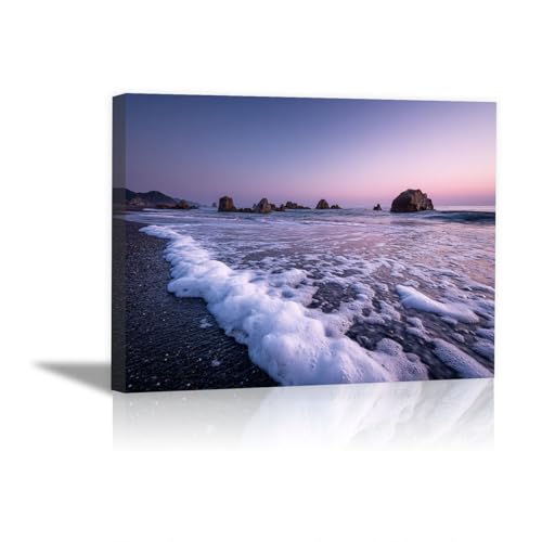 Peinture de plage HOQIU pour habiller un grand mur vide et colorer une pièce sombre