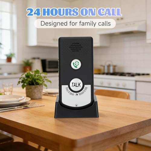 image for Puzau Wireless Intercom System for Home - 2 Way Voice Super Long Range