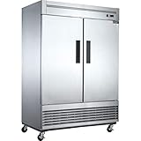Dukers D55R 40.7 cu. ft. 2-Door Commercial Refrigerator