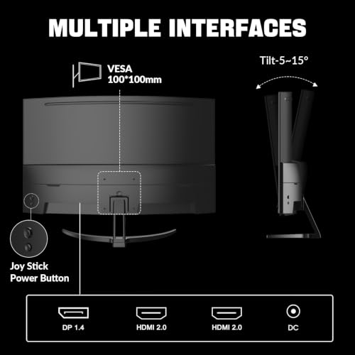 Image of 32 inch 240Hz Curved Gaming Monitor - 1800R VA Panel