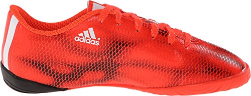 adidas F10 Youth Indoor Shoes (Solred/FTWWHT/CBLACK)3