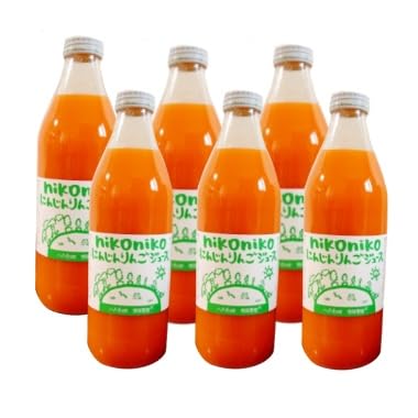 R͔| _Aw엿A܂؎gpĂȂ 앗_ nikonikoɂ񂶂񂲃W[X 1000ml6{yXYz