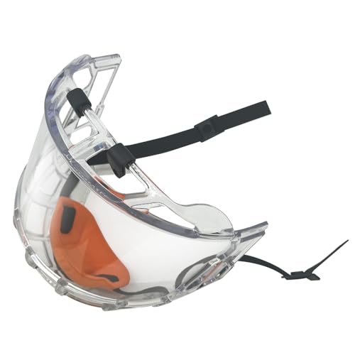 VPRO Ice Hockey Helmet Face Mask Cage (Clear Visor)