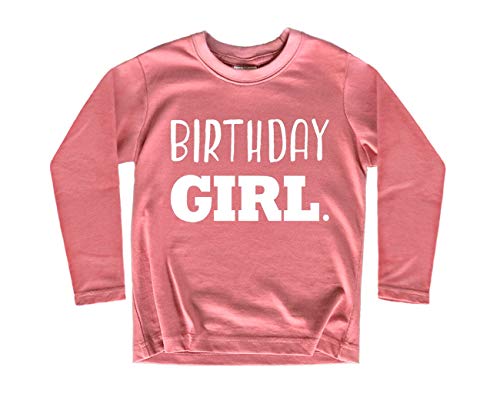 Image of Birthday Girl Shirt Toddler T-Shirt Kid Birthday Party Outfit Tee Gift for Girls 1st 2nd 3rd 4th 5th 6th 7th 8th Tops