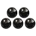 5 Pcs Black Round Ball Bakelite Lever Knobs with Female Thread M5 M6 M8 M10, Machine Tool Replacement Handles for Printing Equipment Electronic Devices Machinery and Industrial Applications(M10x35)