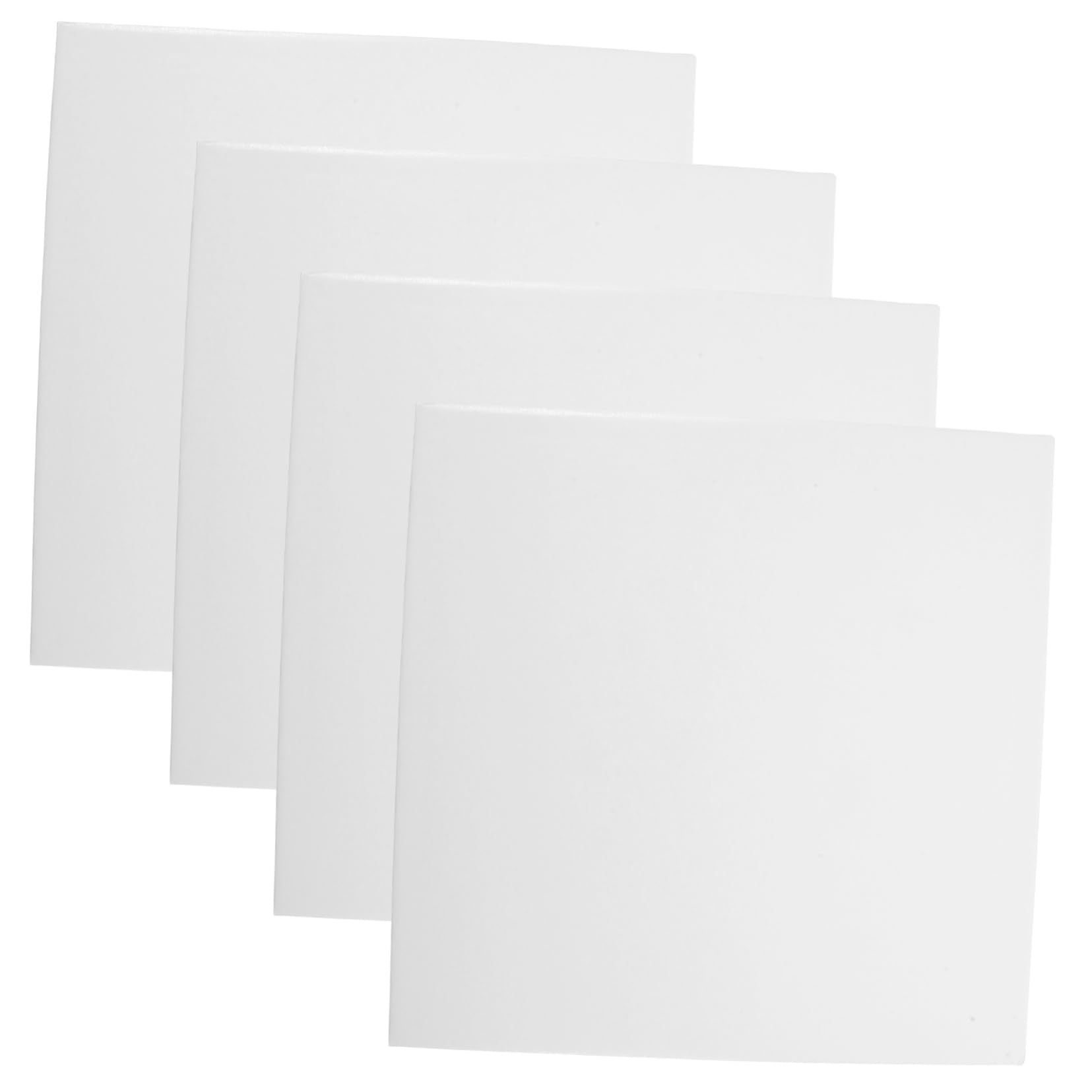 SOLUSTRE 4pcs Thickened Square Cake Boards Food Grade Cake Bases for Weddings Birthday Parties Bakeries and Holiday Celebrations Display Accessory