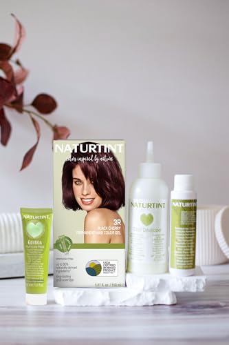 Image of Naturtint 3R Black Cherry Permanent Hair Color (Pack of 1), Ammonia Free, Vegan, Cruelty Free, up to 100% Gray Coverage, Long Lasting Results (Packaging may vary)