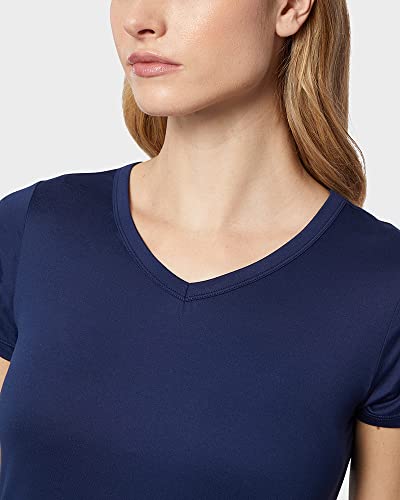 Image of 32 DEGREEES Women's Cool T-Shirt Dress | Moisture Wicking | Ultra-Soft | Anti - Odor | Side Slits