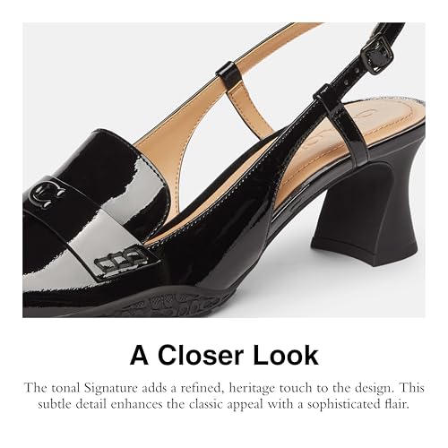 Coach Women's Nikola Leather Hybrid Slingback Discontinued Pump4