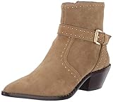 LOEFFLER RANDALL Women's Joni Western Boot, bisque/Gold, 7 Medium US