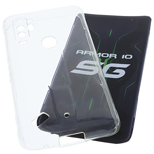 foto-kontor Custodia Compatibile con cellulari Ulefone Armor 10 Cover in Gomma TPU di Colore Transparente