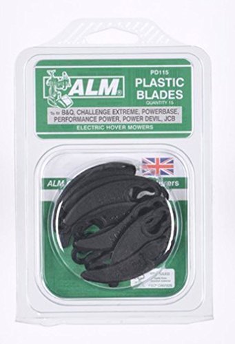Image of ALM JMB Hover Mowers Plastic Blades Pack of 15 PD115