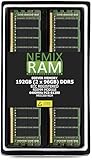 NEMIX RAM 192GB (2X96GB) DDR5 6400MHZ PC5-51200 CL52 2Rx4 1.1V 288-PIN ECC RDIMM Registered Server Memory KIT Compatible with Supermicro X14SBM-TF