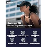 Bone Conduction Headphones, 2024 Upgrade Open-Ear Wireless Bluetooth Workout Headphones with Microphones, 8Hr Playtime, Waterproof Earphones for Sports, Running, Gym, Hiking, Cycling - Image 3