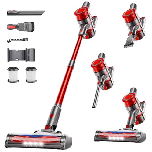 fenhua Cordless Vacuum Cleaner, Powerful Stick...