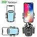 TOPGO Cup Phone Holder, [Secure & Stable] Car Cup Phone Mount Cell Phone Automobile Cradle for iPhone, Samsung and More Smart Phone -Blue