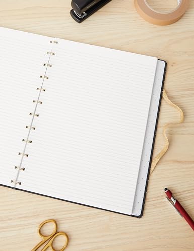 Cahier Filofax Moonlight A4 rechargeable noir idéal pour structurer vos projets de bureau - 5
