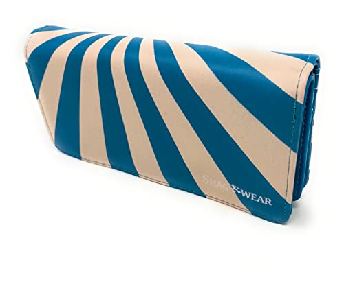 Shag Wear Southwest Desert Sunset Large Wallet for Women and Teen Girls Faux Vegan Leather 7" Teal4