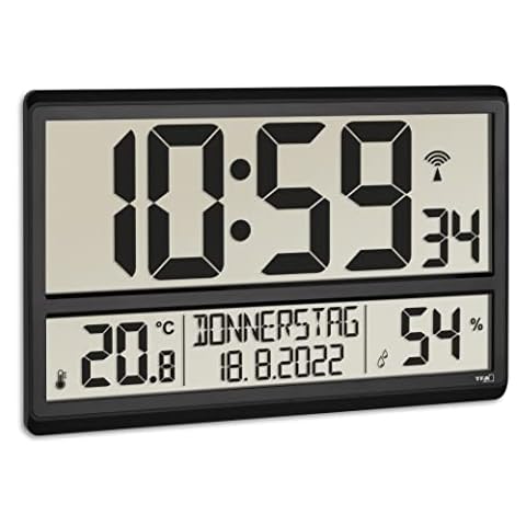 TFA Dostmann XL Wanduhr digital, 60.4520.01 Cover