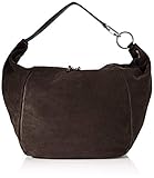 100% cow leather Liebeskind Berlin Damen-Schultertaschen, Farrah Hobo, Large, seal