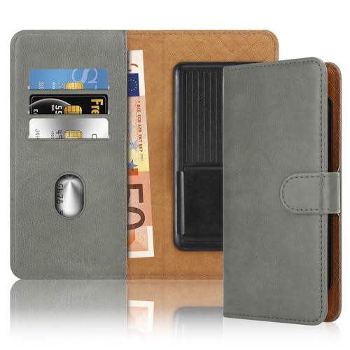 cadorabo Housse à Rabat Compatible avec Samsung Galaxy Trend Lite-Housse pour téléphone Portable avec Compartiment pour Carte,PU Cuir 360 degrés Book Cove Portable...