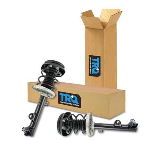 Image of TRQ Front Strut and Spring Assembly Set 2 Piece Compatible with 01-07 Mercedes-Benz C230 01-07 C240 01-05 C320 06-07 C280 06-07 C350