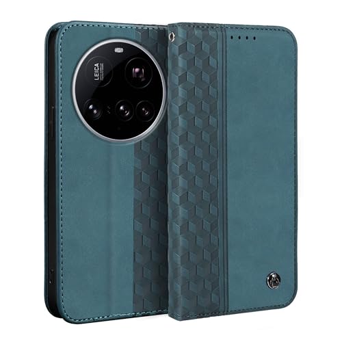 Gedurya Xiaomi 15 Ultra ケース 手帳型 ひし形柄 シャオミ15ウルトラ ケース 手帳型 マグネット式 スタンド機能 Xiaomi 15 Ultra 5G 携帯カバー カード収納 財布型 シャオミ15 Ultra スマホケース 軽量