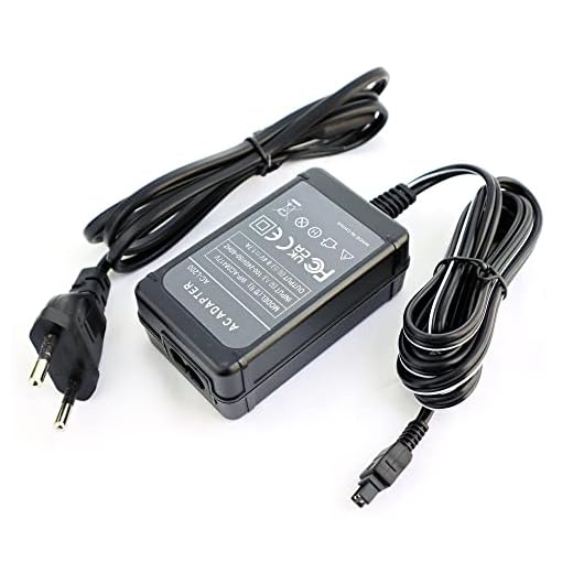 ENJOY-UNIQUE AC-L200 Adapter Ladegerät Netzteil Ersatz AC-L200 AC-L200C AC-L20 AC-L25 AC-L25A AC-L25B AC-L25C kompatibel mit Sony Handycam Camcorder DCR-DVD/HC/PC/SR/SX, HDR-CX/HC/PJ/SR Serie Kameras