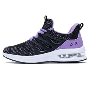 MAFEKE Womens Air Running Shoes Tennis Walking Sneakers Athletic Sport Shoes Lightweight Slip On Footwear for Gym Jogging Size 5.5-11