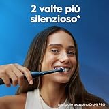 Oral-B iO 2 Spazzolino Elettrico, con 1 Testina di Ricambio, Nero - 11