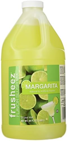 Frusheez Margarita Slush and Slushie Mix, 1/2 Gallon
