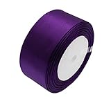 ATRibbons 50 Yards 1-1/2 inch Wide Satin Ribbon Perfect for Wedding,Handmade Bows and Gift...