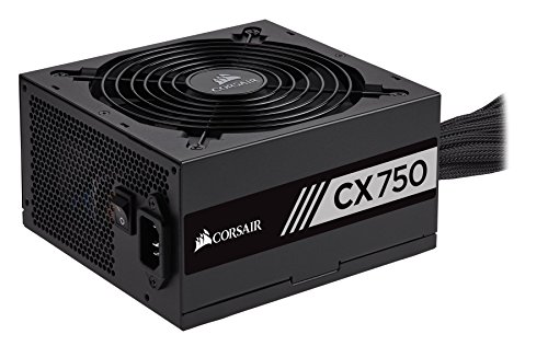 Image of Corsair CX Series CX750 ATX /EPS 80+ Bronze 750W Power Supply Unit - Black