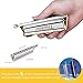 JDR Trochilus Chromatic Harmonica 10 Holes Chromonica Key of C Armonica Valveless Harp Mouth Organ with Case for Adults Professionals Beginners Teachers Students (Chromatic/Solo Tuning Key of C)