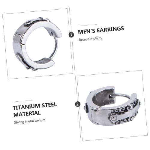 Adorainbow 1 Par De Brincos Masculinos Brinco Masculino Brincos Punk Para Brincos De Praia Para Brin