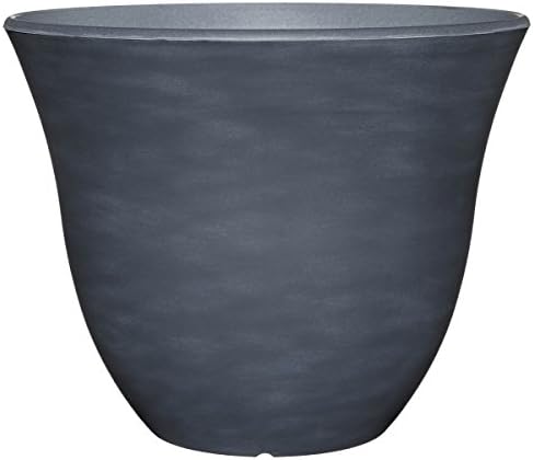 Classic Home and Garden Honeysuckle Planter, Patio Pot, 13" Zinc