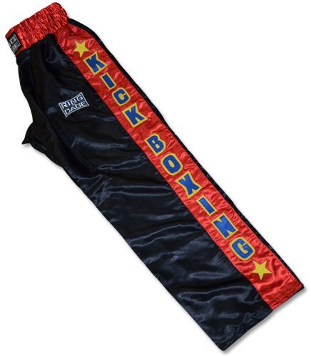 Ring to Cage Kickboxing Pants Medium Black/Red