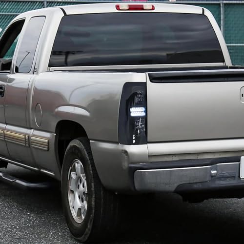 AMERICAN MODIFIED LED Tail Lights Compatible with 1999-2006 Chevy Silverado & 1999-2002 GMC Sierra by AM AMERICAN MODIFIED - Used condition - Image 6