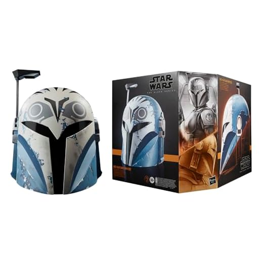 Star Wars The Black Series elektronischer BO-Katan Kryze Premium Helm, Rollenspielprodukt The Mandalorian, ab 14 Jahren