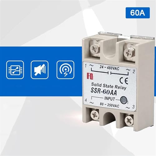 SSR-60AA relais statique AC-AC commutation silencieuse sans usure - 2